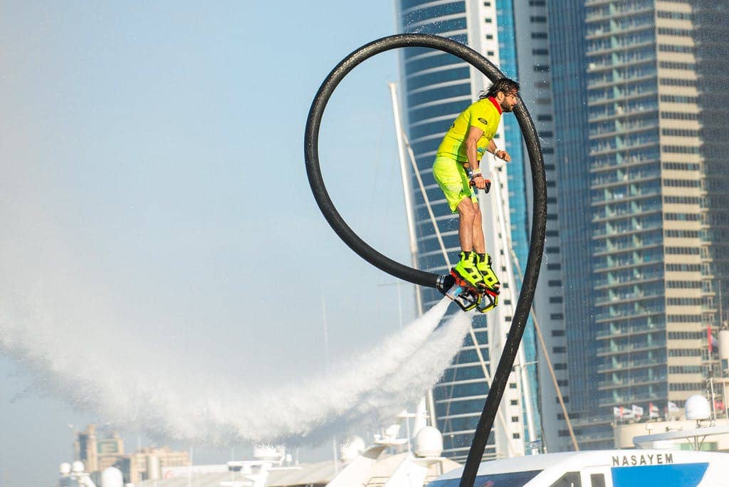 Flyboarding